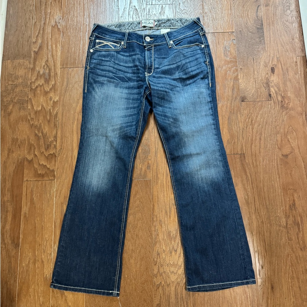 Ariat Blue Boot Cut Jeans with Classic Denim Look